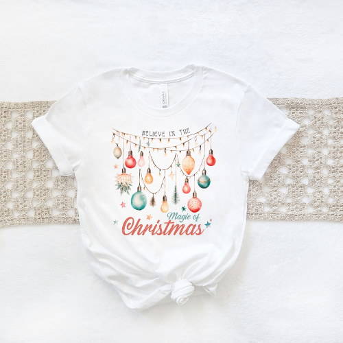 BELIEVE IN THE MAGIC OF CHRISTMAS - Sublimation Print