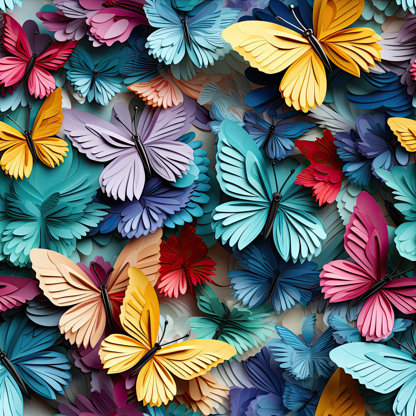 3D Butterfly 10