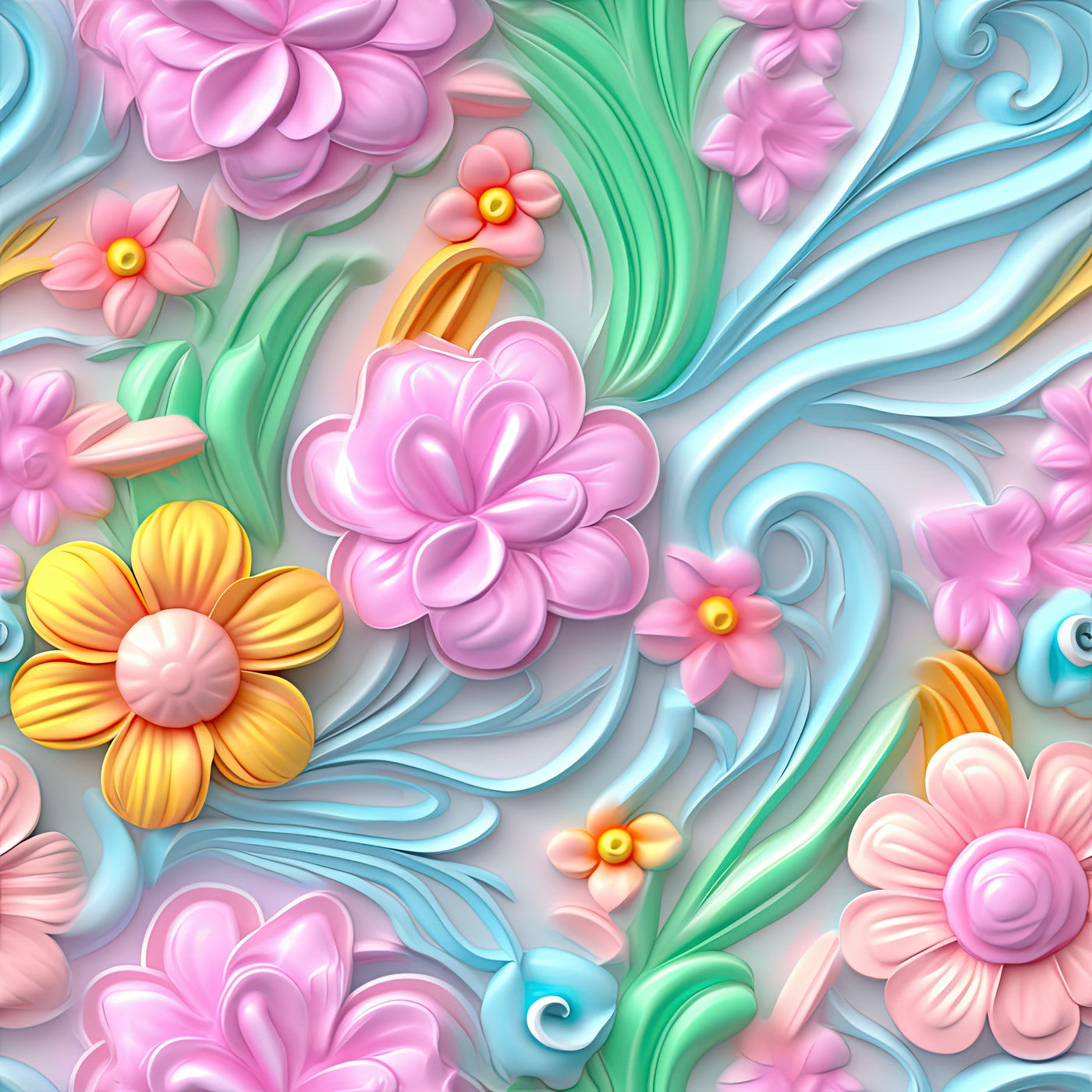 3D Flower Medley 11