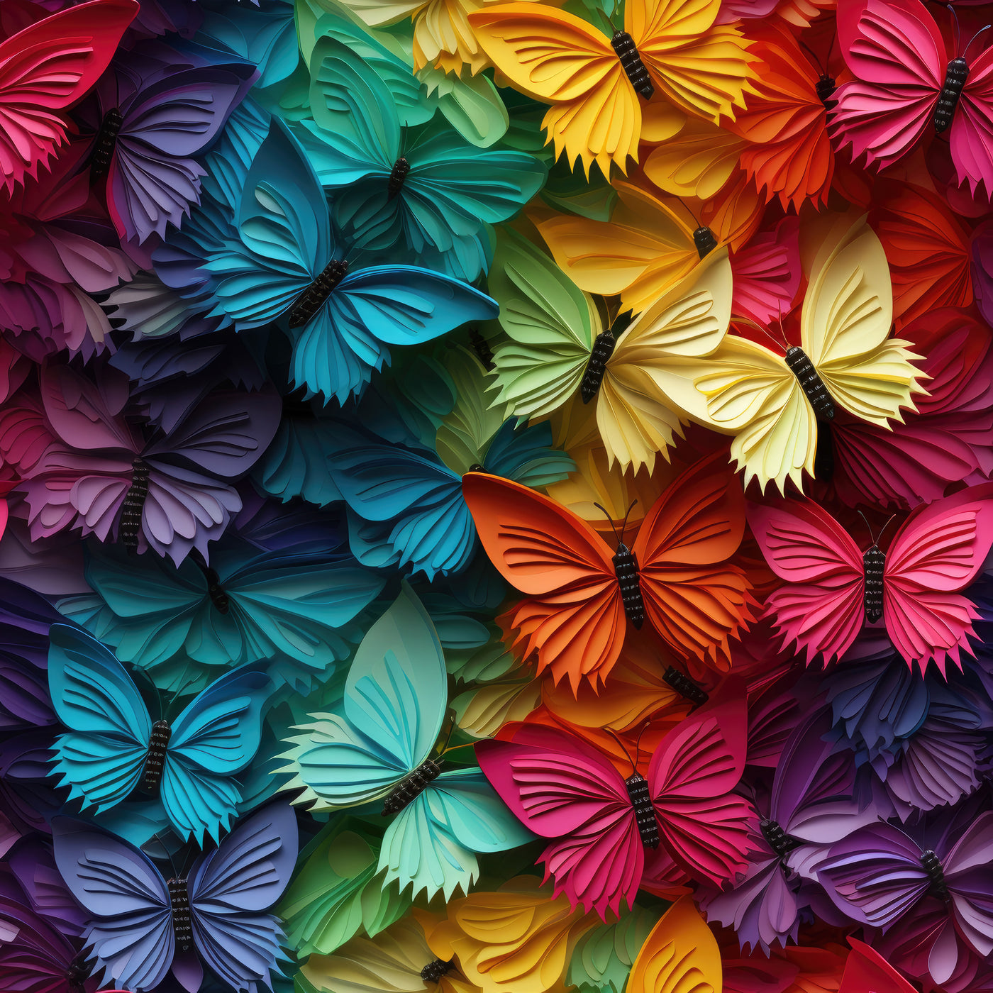 3D Butterfly 12