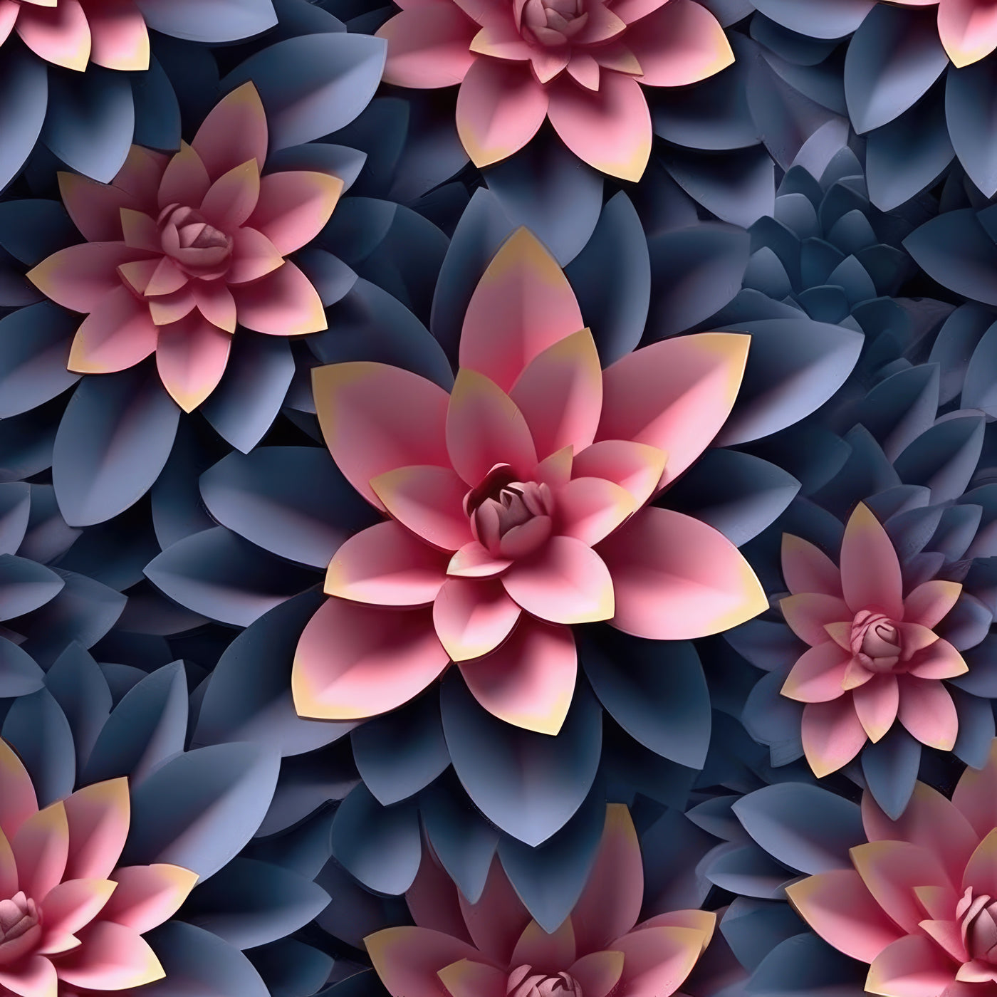 3D Flower Medley 15