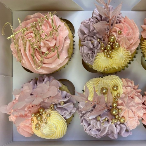 Cupcake Topper Plaque - Happy Mother's Day