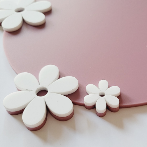 3D Daisy Plaque