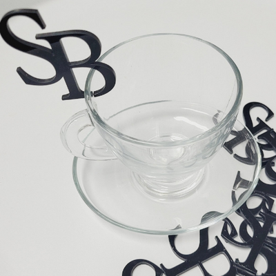 Initial Drink Topper - Pack of 50