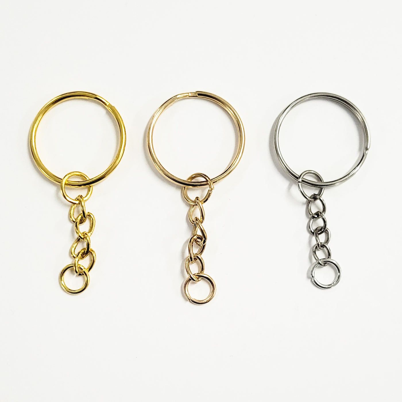 Split Metal Keychain