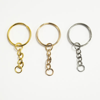 Split Metal Keychain