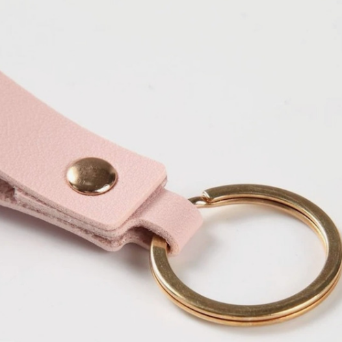 Leather Keychain - loop