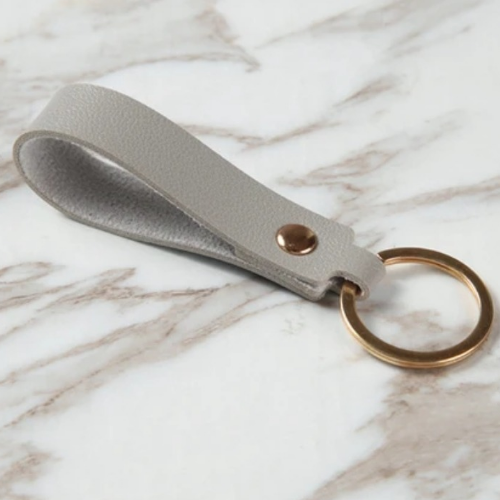 Leather Keychain - loop