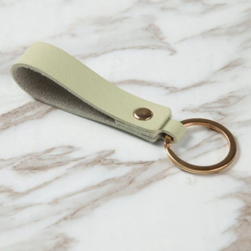 Leather Keychain - loop