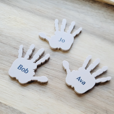 Handprint (extras to fit Father's Day plaque)