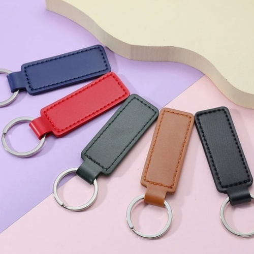 Leather Keychain - 10 colours available