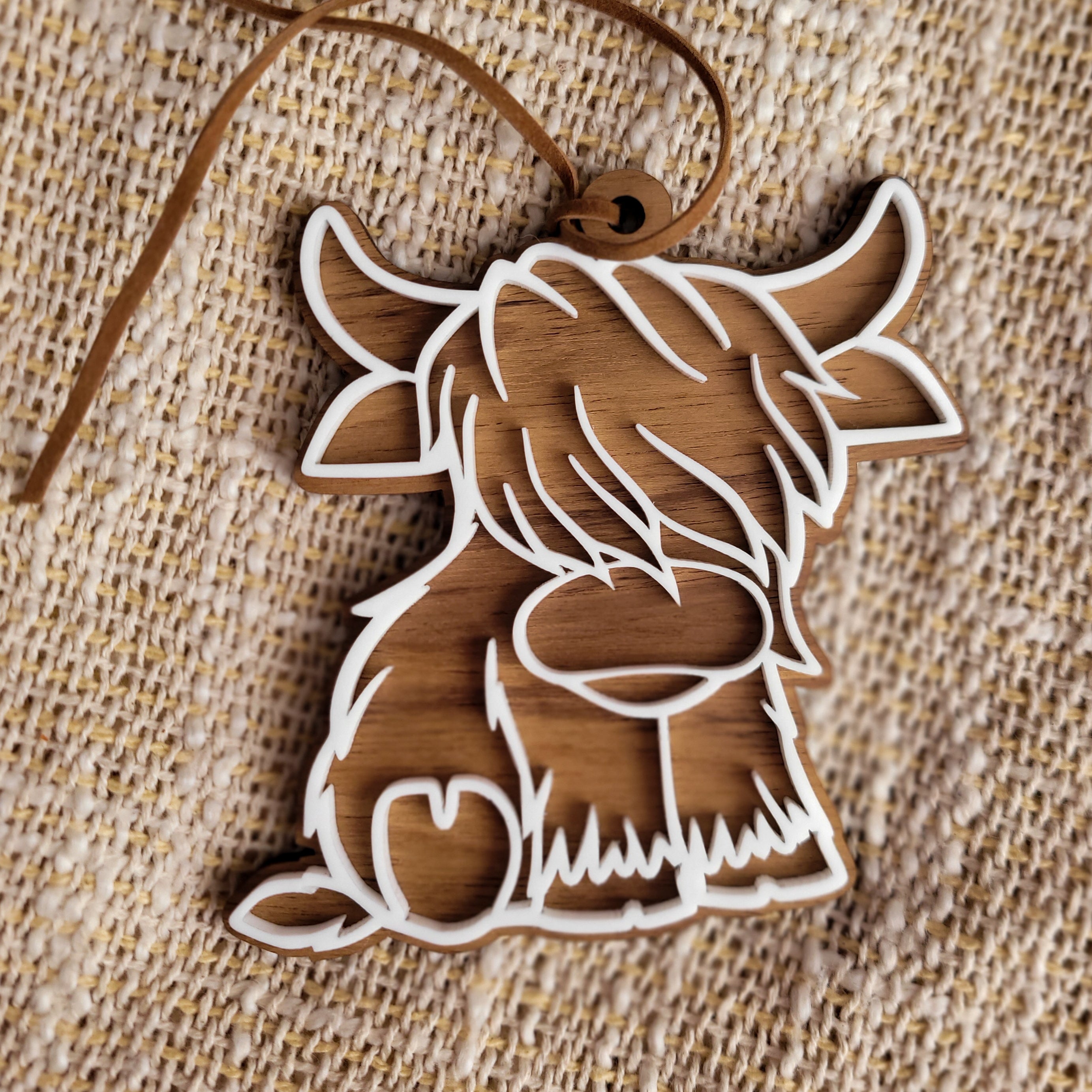 Highland Cow Tag / Ornament