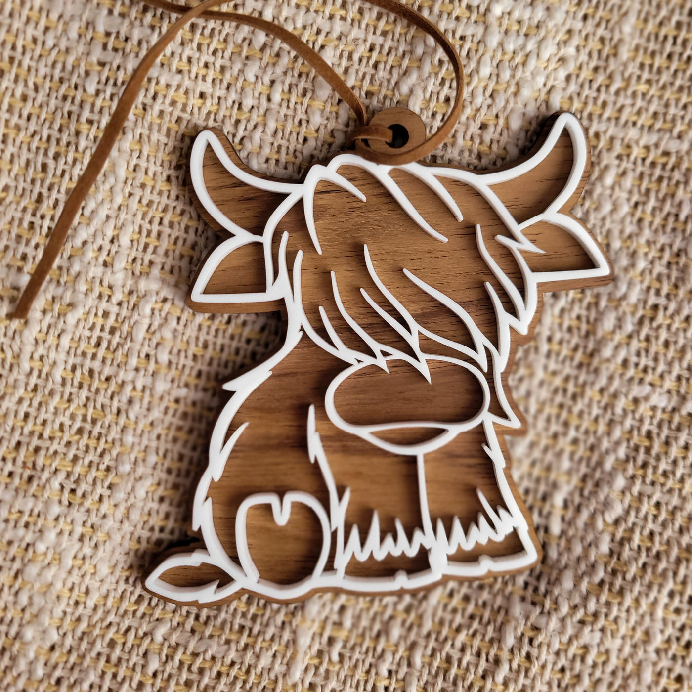 Highland Cow Tag / Ornament