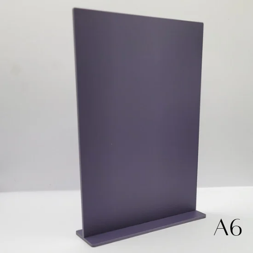 A6 Acrylic Sign + Base