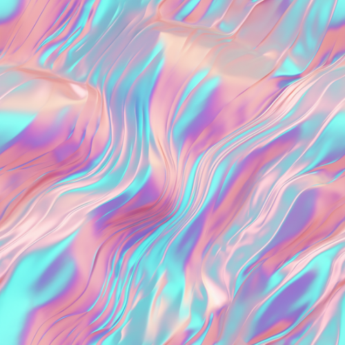 Iridescent Holographic 5