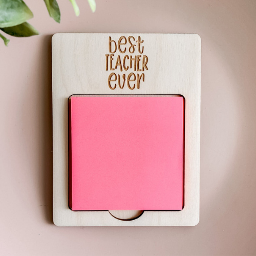 Sticky note / Post it note Holder