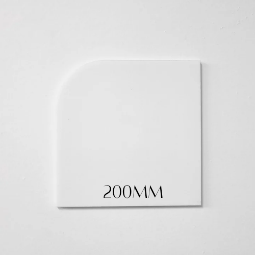 Acrylic Square + Rounded corner - 200mm