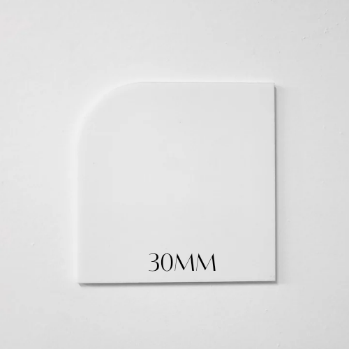Acrylic Square + Rounded corner - 30mm (5 pack)