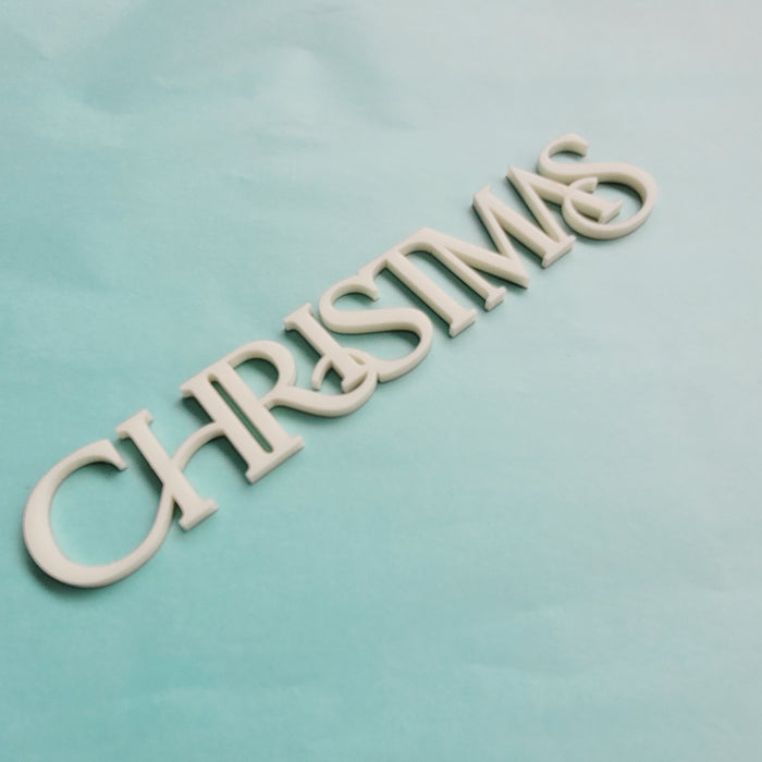 'Christmas' | Acrylic word