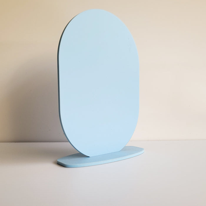 A4 Acrylic Oval Sign + Base