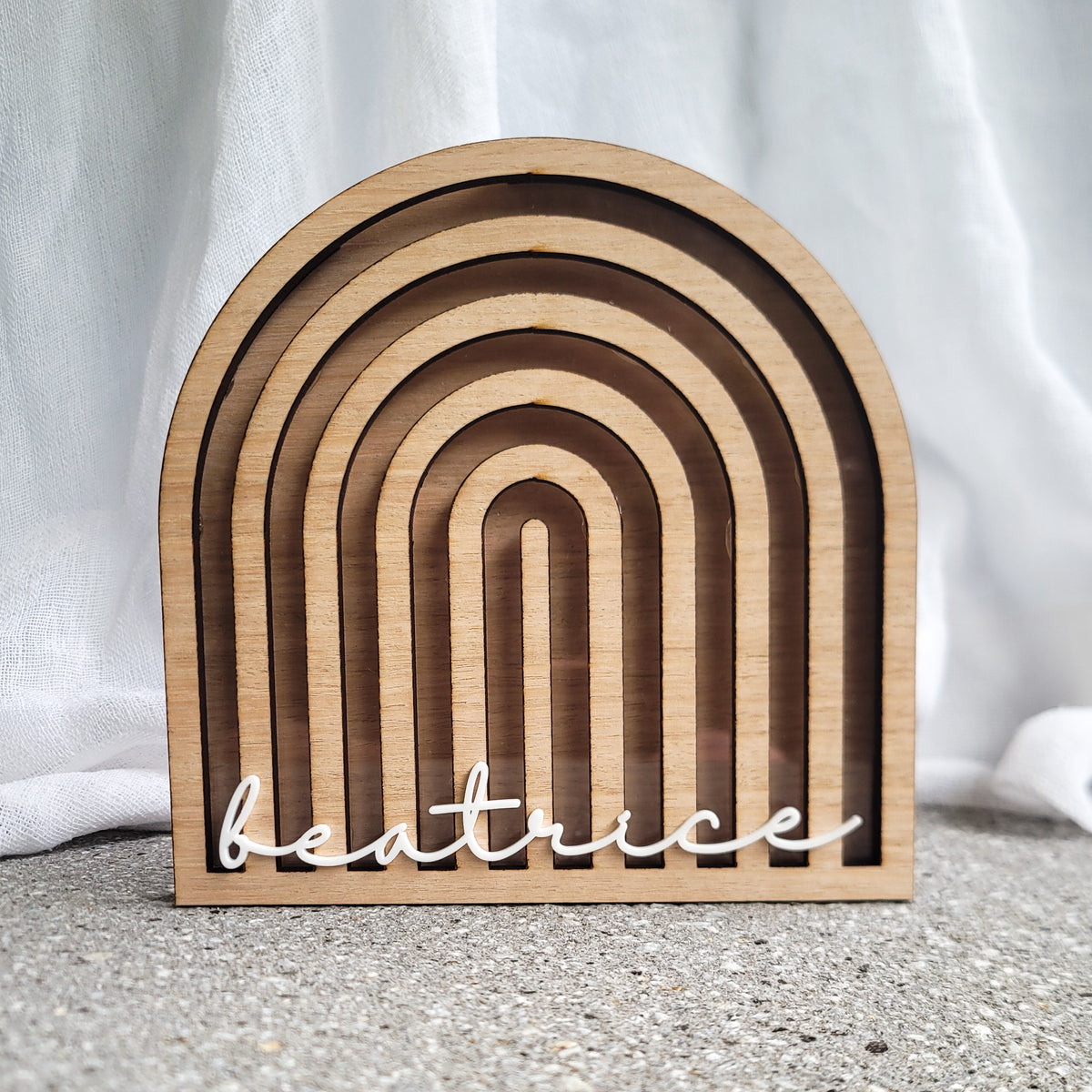 Rewards Box Lettering Arch | Rainbow Reward Box | Reward Jar | Timber — Laser Cut Blanks