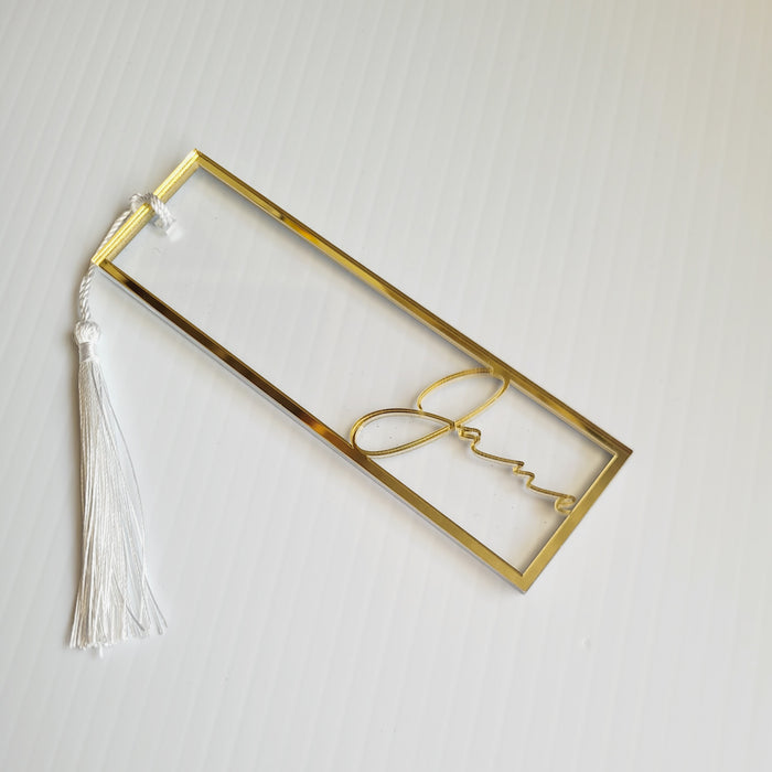Bookmark | Personalised + boarder | Double layer