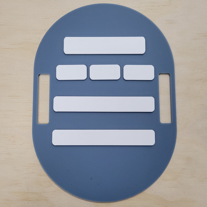 First Day / Last Day Board | Oval with handles | Blank