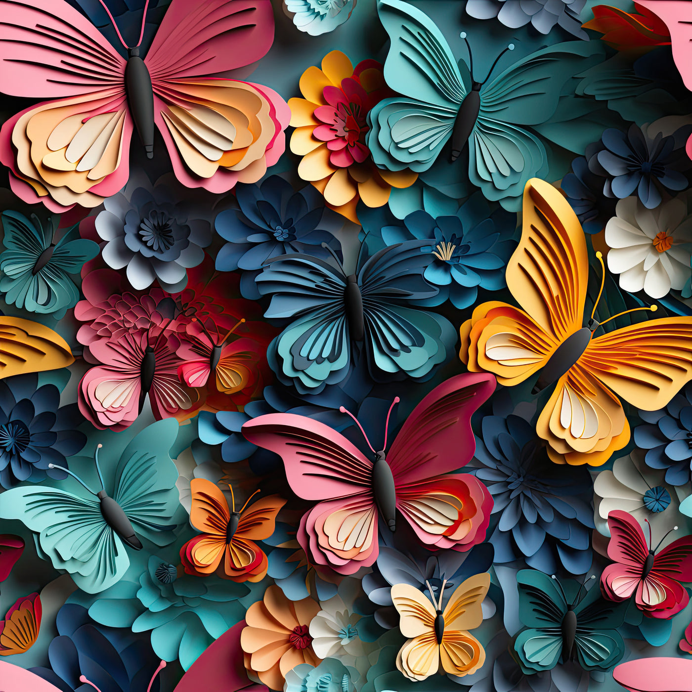 3D Butterfly 6