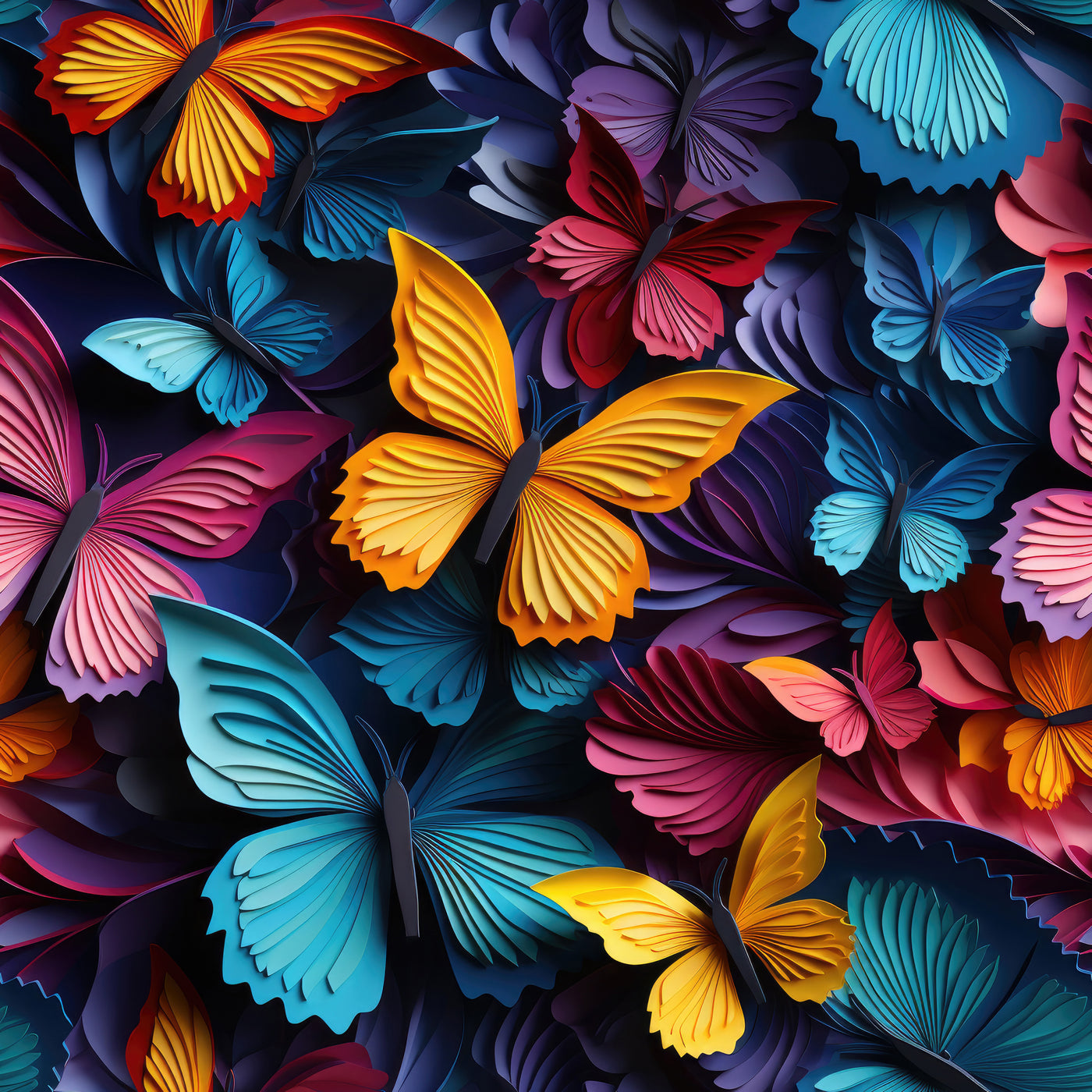 3D Butterfly 7