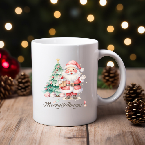 MERRY & BRIGHT - Sublimation Print