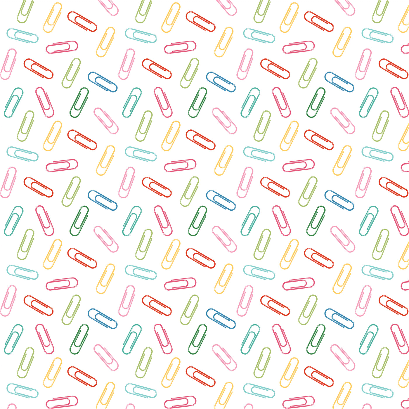 Paperclips - colourful
