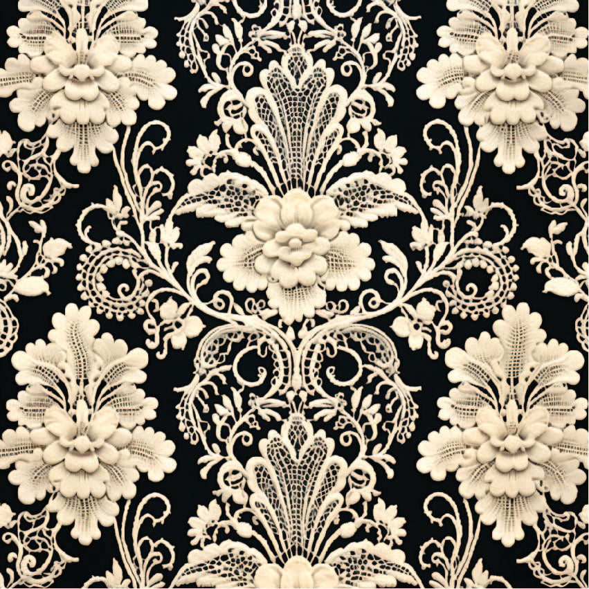 Black + White Lace