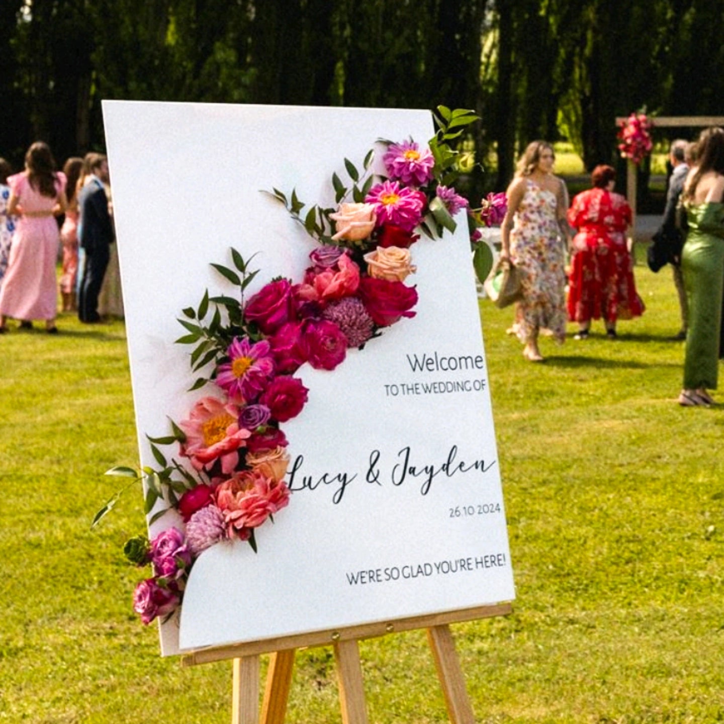 Style your next event with our timeless signage!