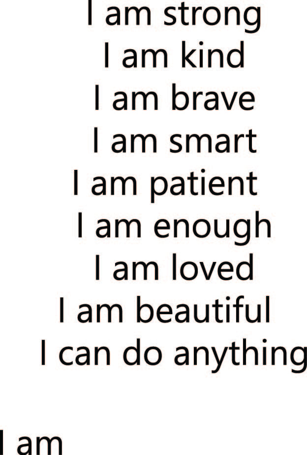 Affirmation SVG File
