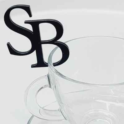 Initial Drink Topper - Pack of 50