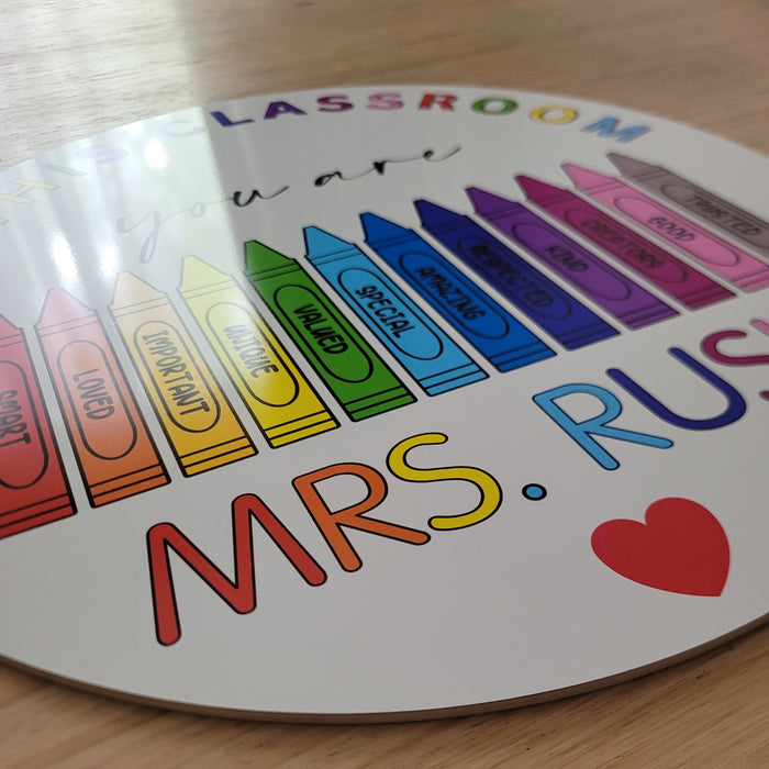 Teachers Plaque | In this classroom you are..