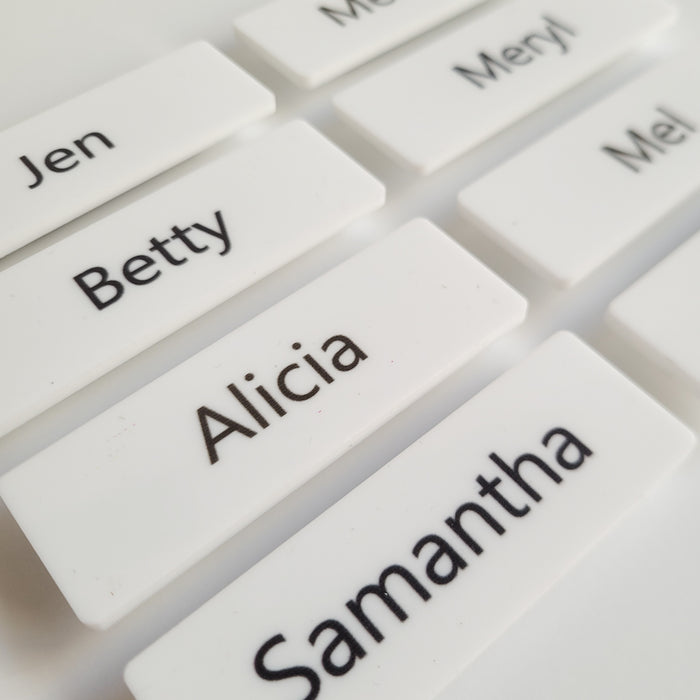 Name Badges – UV Printed