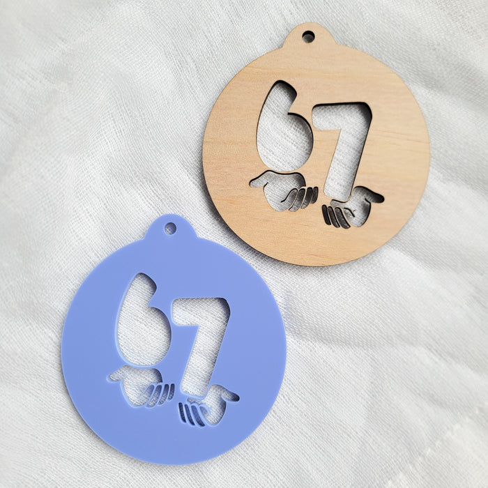 67 Christmas Bauble | Cut out