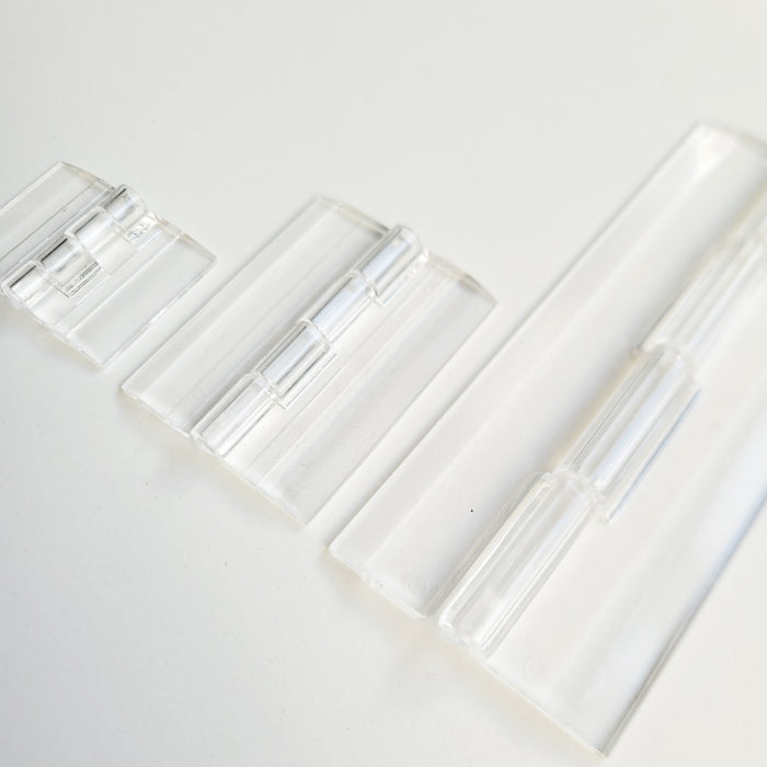 Clear Acrylic Hinges