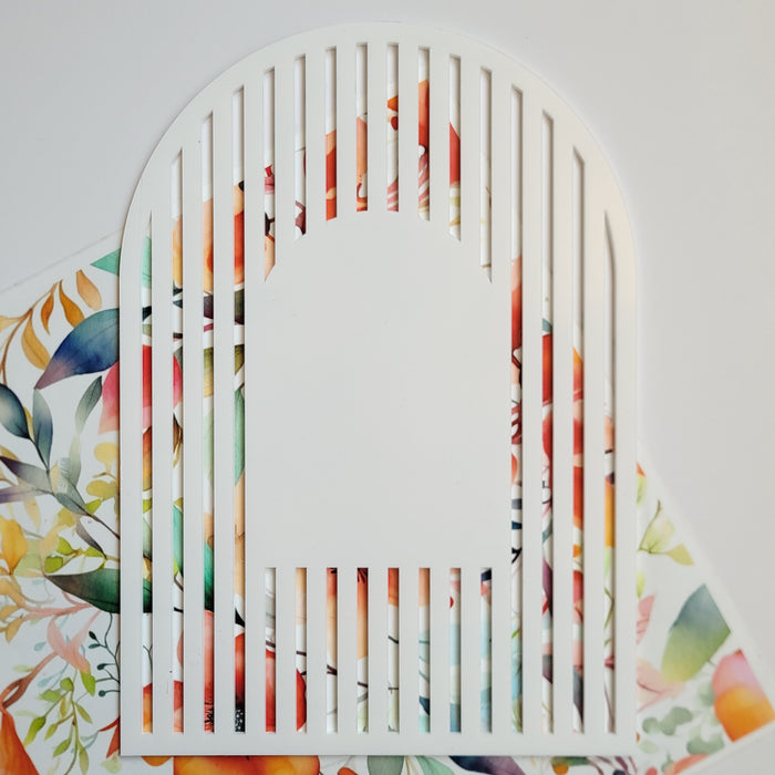 A4 Arch - Decorative Lines