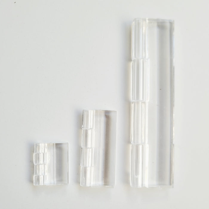 Clear Acrylic Hinges