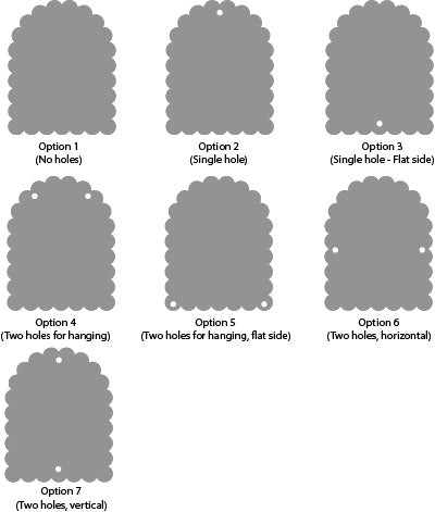 Scallop Arch - 100mm