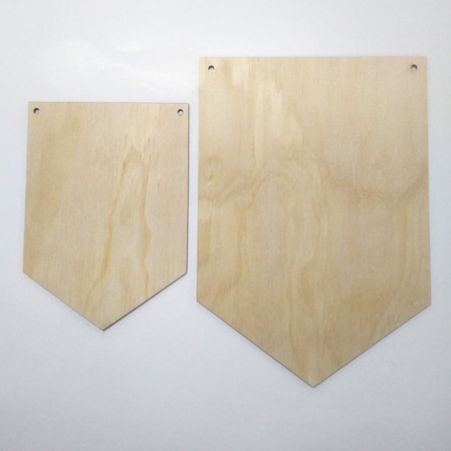 Plywood Banner Shape