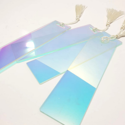 Bookmark - 2mm Iridescent Acrylic