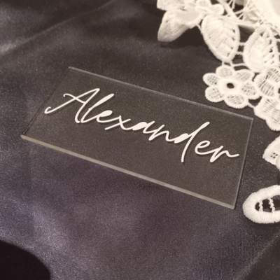 Place Setting Cards - Rectangle