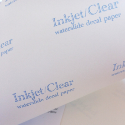 Waterslide Decal Paper - Inkjet Printer