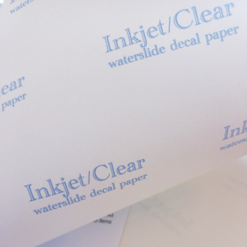 Waterslide Decal Paper - Inkjet Printer