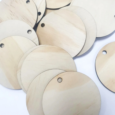 65mm Plywood Bag Tag