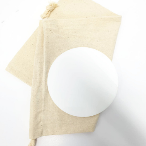 Acrylic 100mm Milestone Disks + Calico Bag - 2mm
