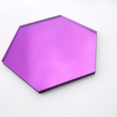 Mirror Acrylic Hexagon